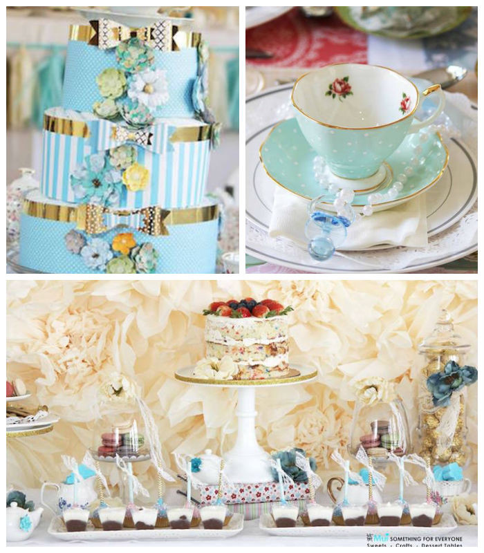 Baby Shower Tea Party Ideas
 Kara s Party Ideas Baby Shower Tea Party