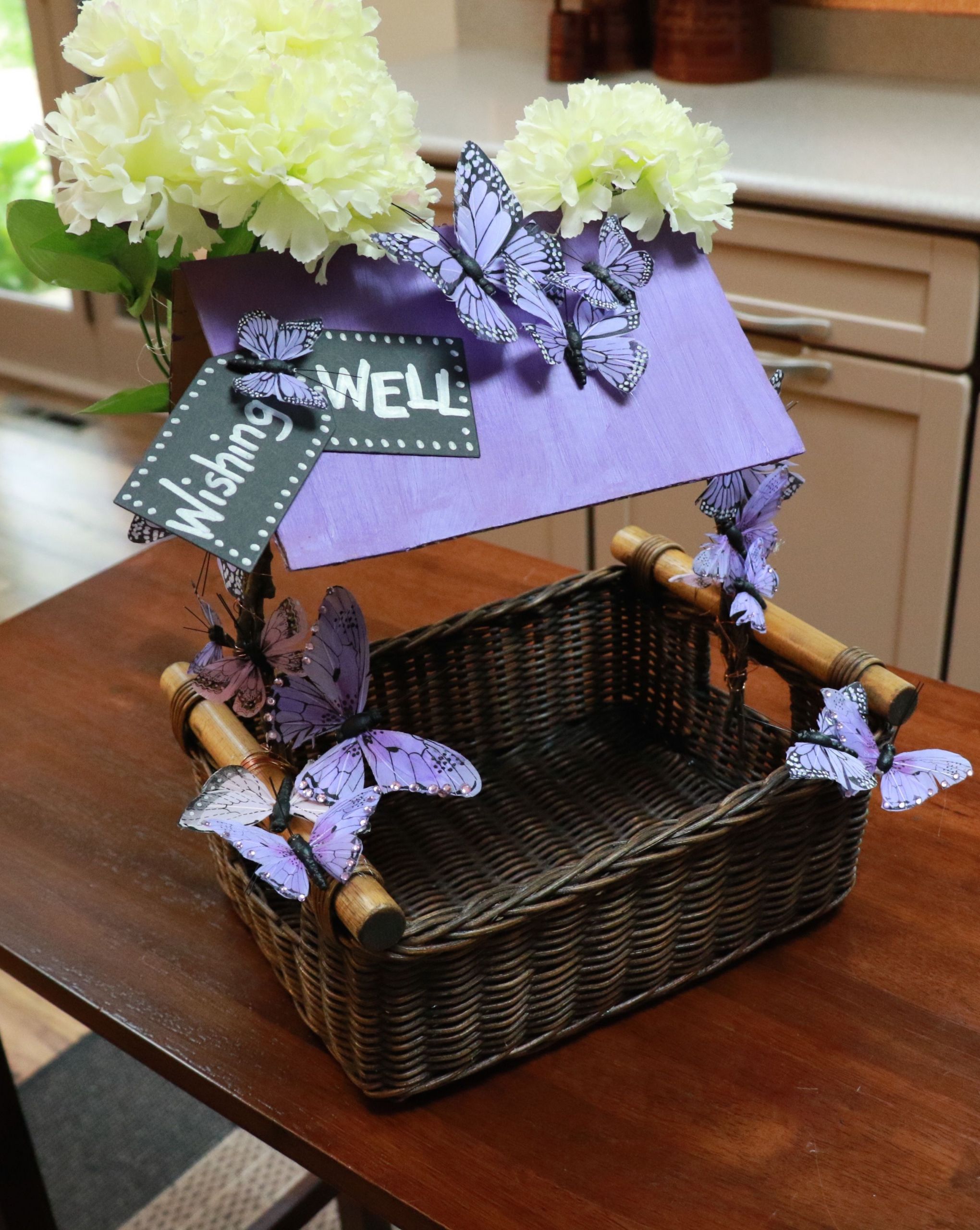 Baby Shower Wishing Well Gift Ideas
 How To Make Your Own Beautiful Wishing Well Basket For A