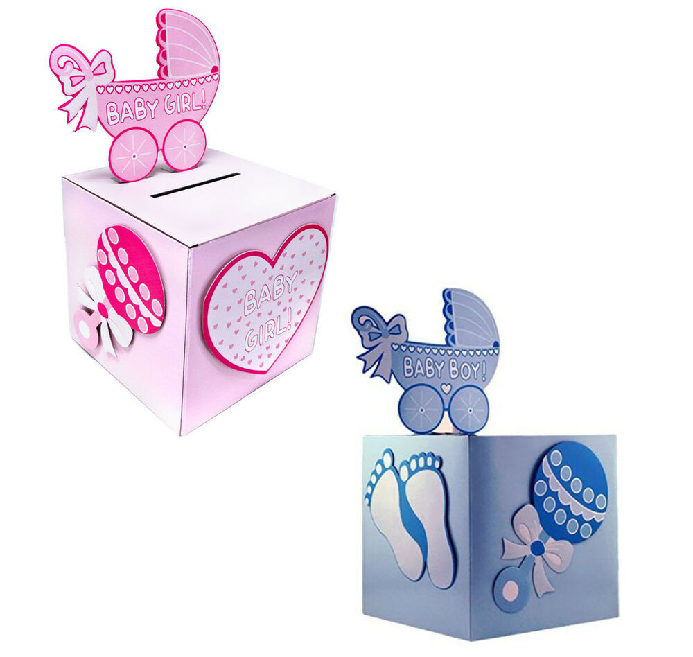 Baby Shower Wishing Well Gift Ideas
 BabyShower Wishing well card t or money box BOY GIRL