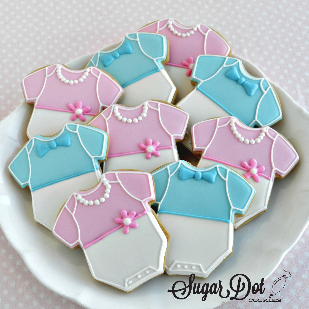 Baby Sugar Cookies
 and bow ties for the little men