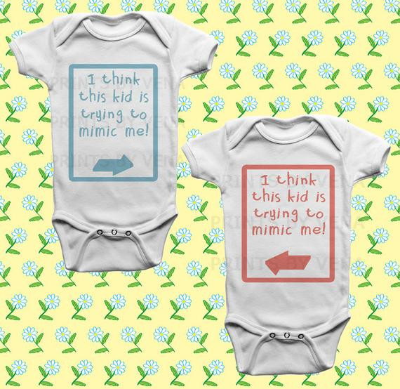 Baby Twin Gift Ideas
 Twin esies Baby Shower GIft Twins Baby Gifts Boy Girl