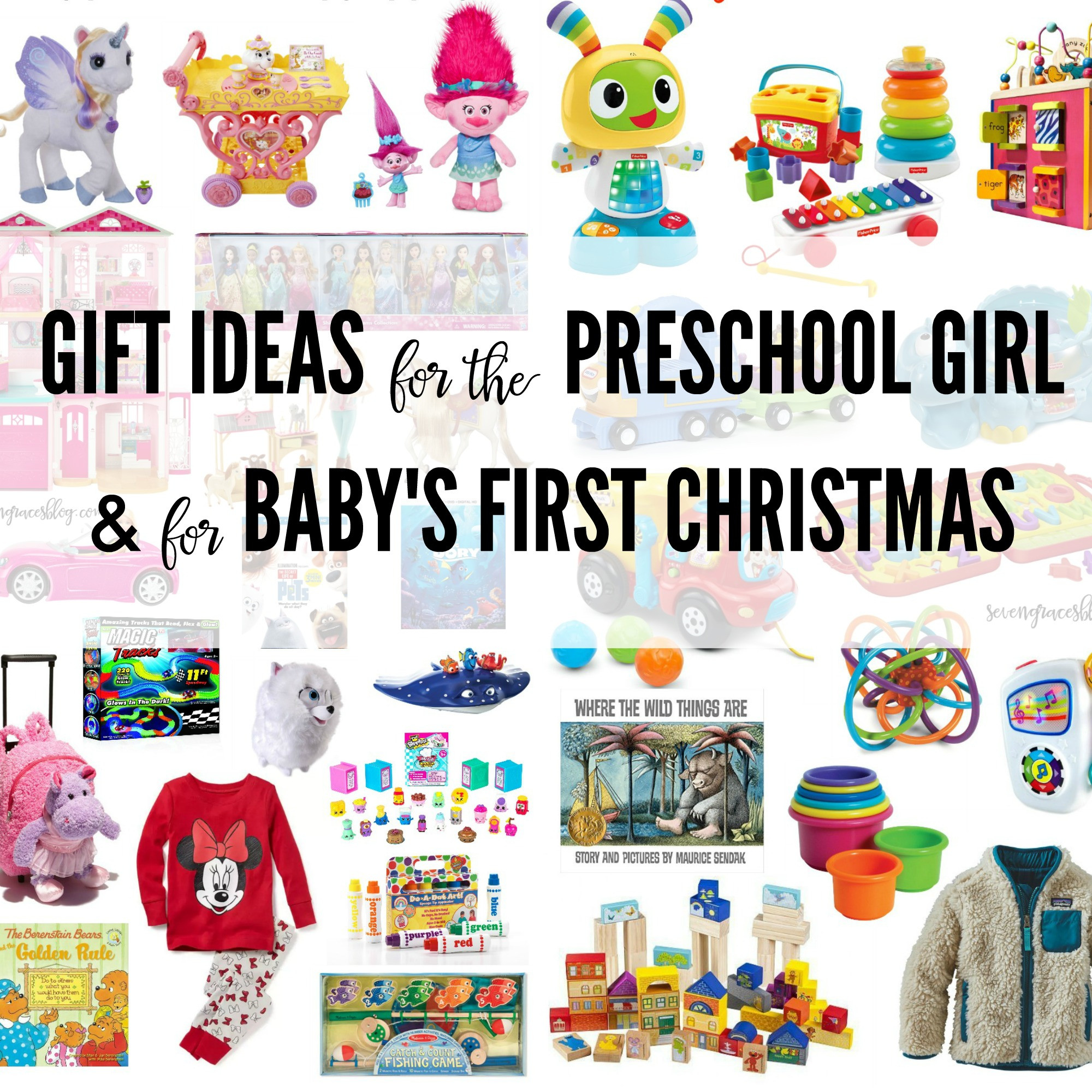 Baby'S First Christmas Gift Ideas
 Gift Ideas for the Preschool Girl and for Baby s First