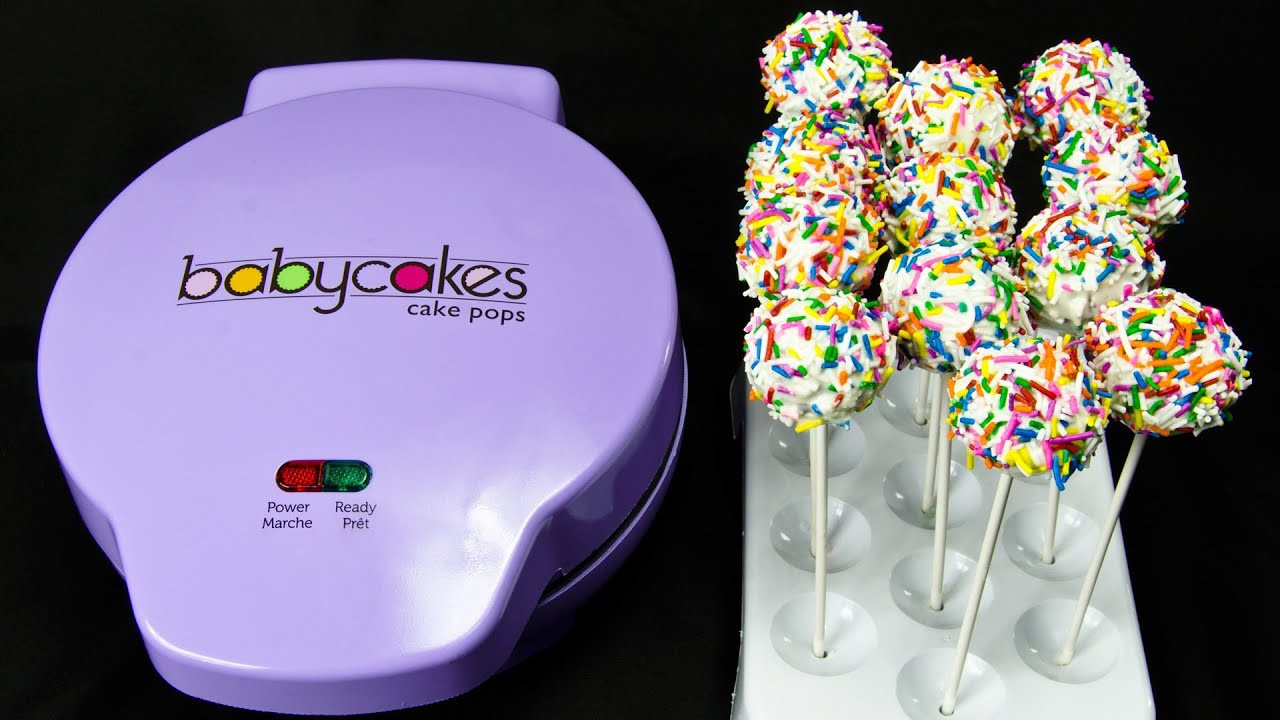 Babycakes Cake Pops Maker Recipes
 Making Cake Pops with The Babycakes Cake Pop Maker by