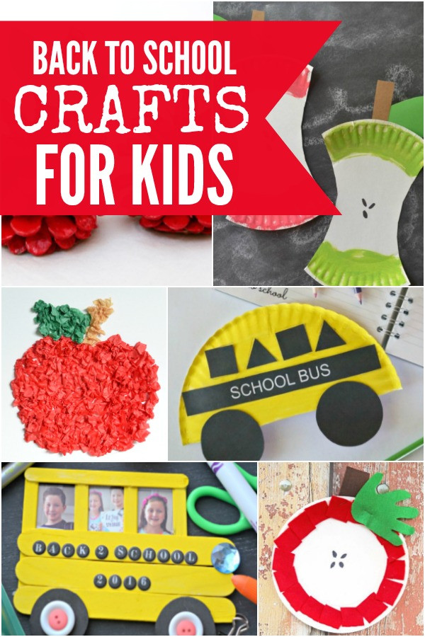 Back To School Crafts For Kids
 Back to School Crafts for Kids 15 crafts perfect for kids