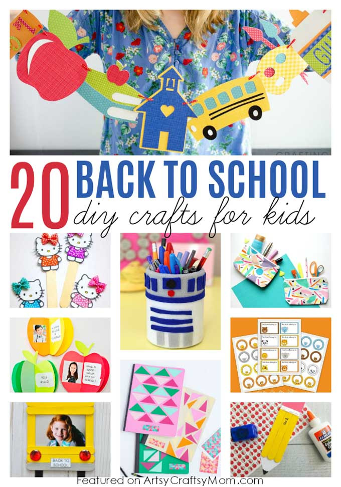 Back To School Crafts For Kids
 20 Awesome Back to School Crafts for Kids to Make and Gift