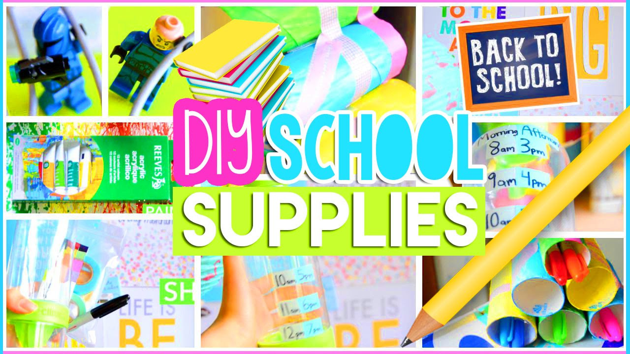 Back To School DIY Organization
 DIY Back to School Supplies Room Decor Organization