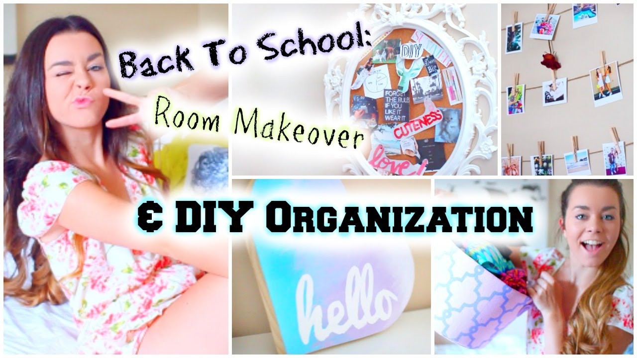 Back To School DIY Organization
 Back to School Room Makeover DIY Organization & Decor