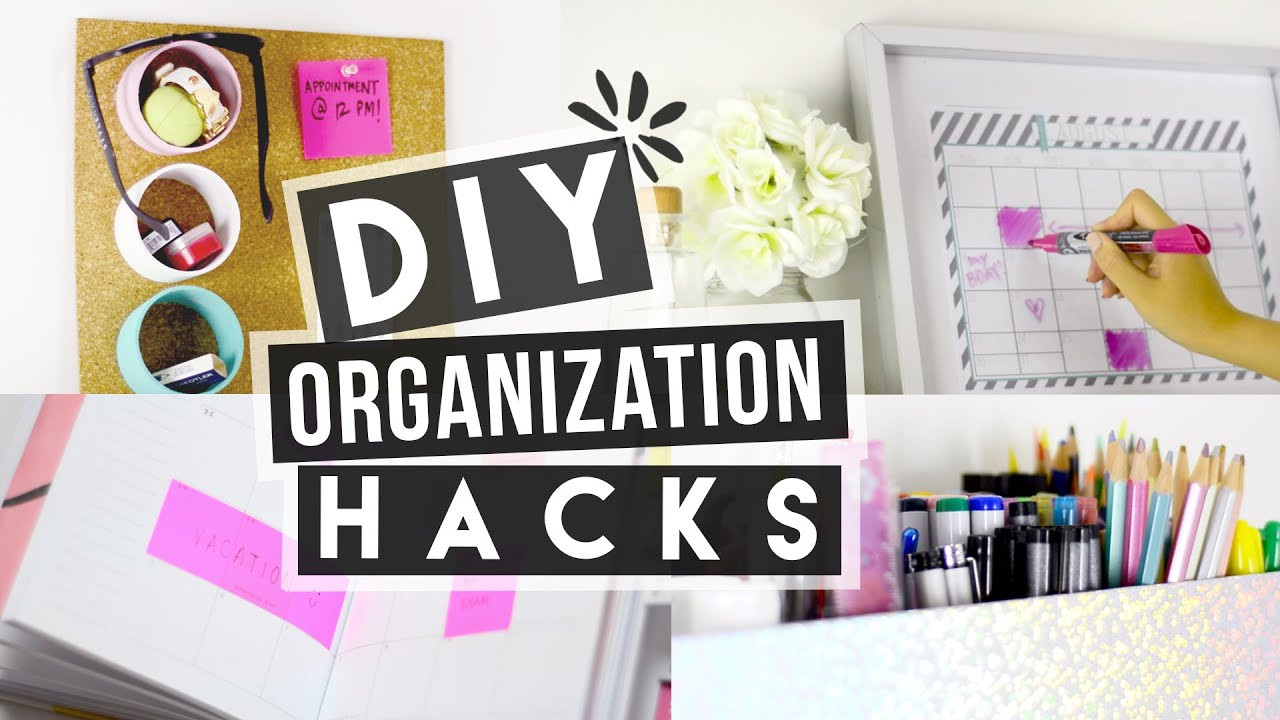 Back To School DIY Organization
 DIY Back to School Organization Hacks