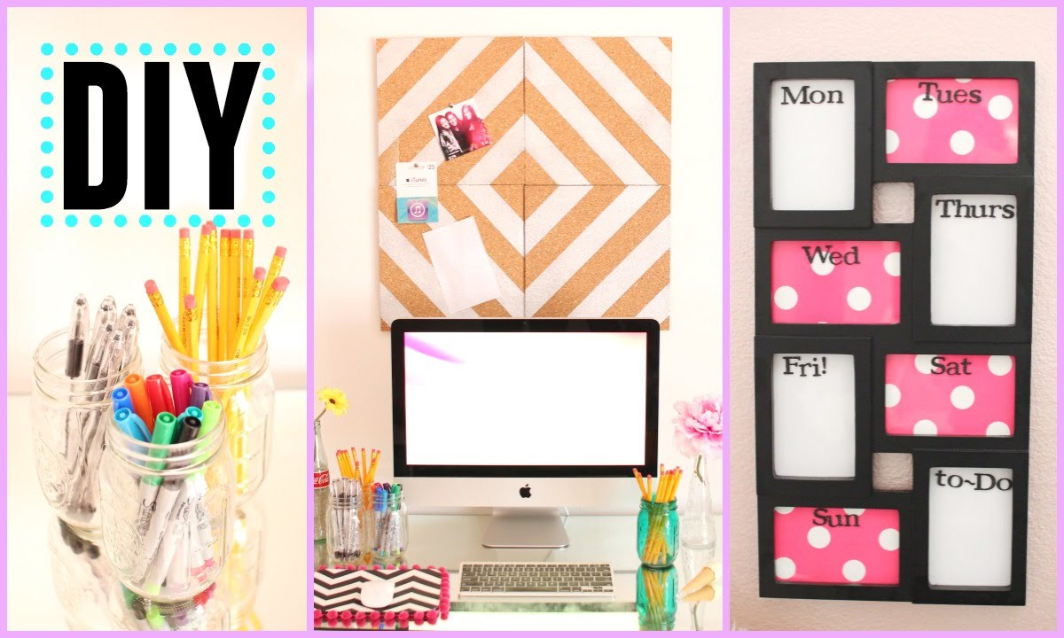 Back To School DIY Organization
 DIY Back to School Room Decor & Organization