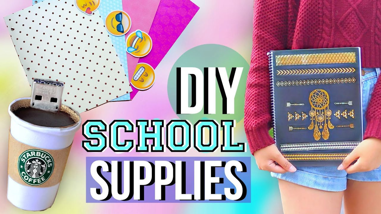 Back To School DIY Organization
 DIY Back to School Supplies and Organization