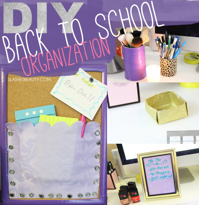 Back To School DIY Organization
 Back to School DIY Organization Ideas