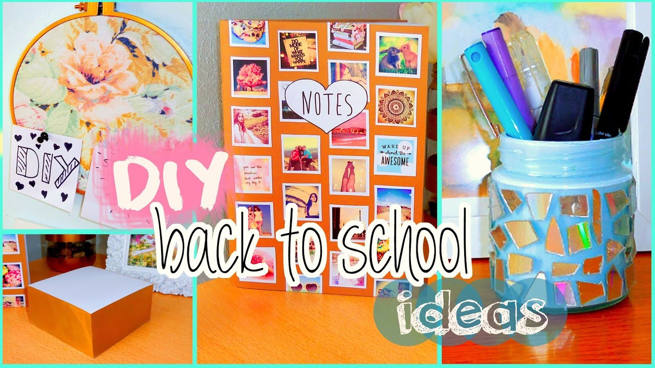 Back To School DIY Organization
 DIY back to school ideas DIY organization Tumblr