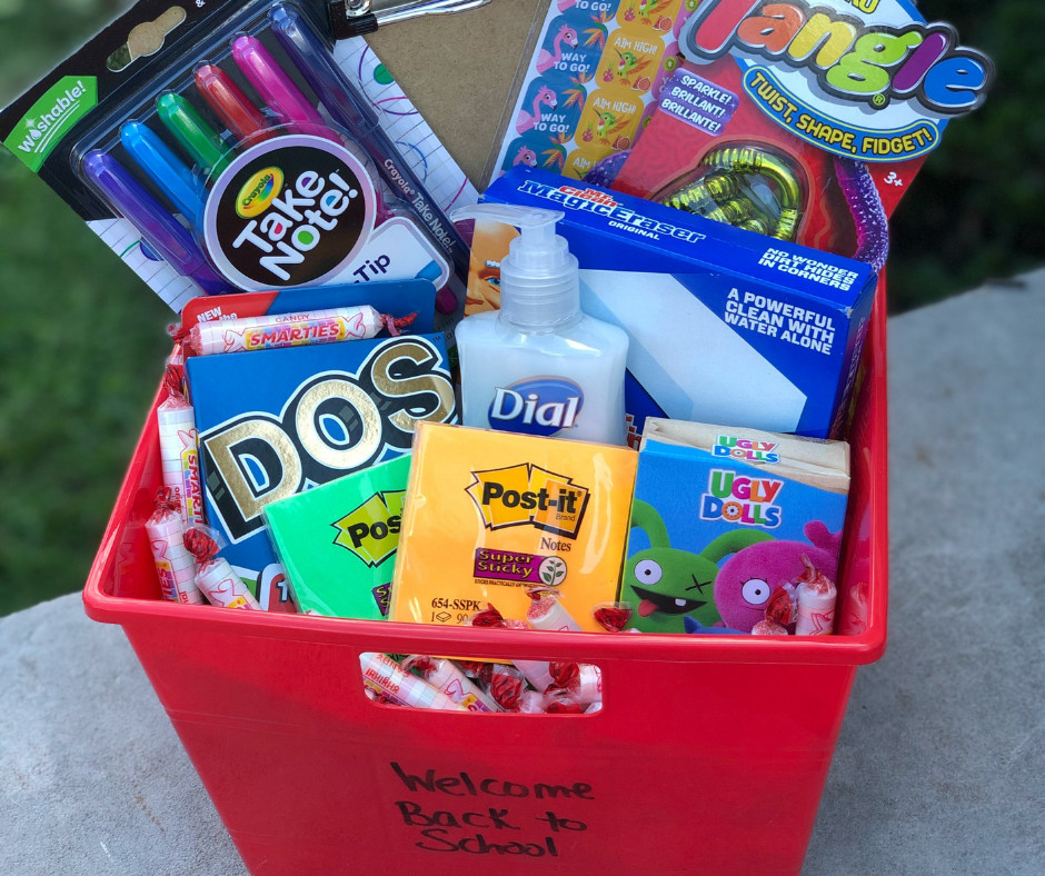 Back To School Gift Basket Ideas
 How to Make a Back to School Teacher Basket The Toy Insider
