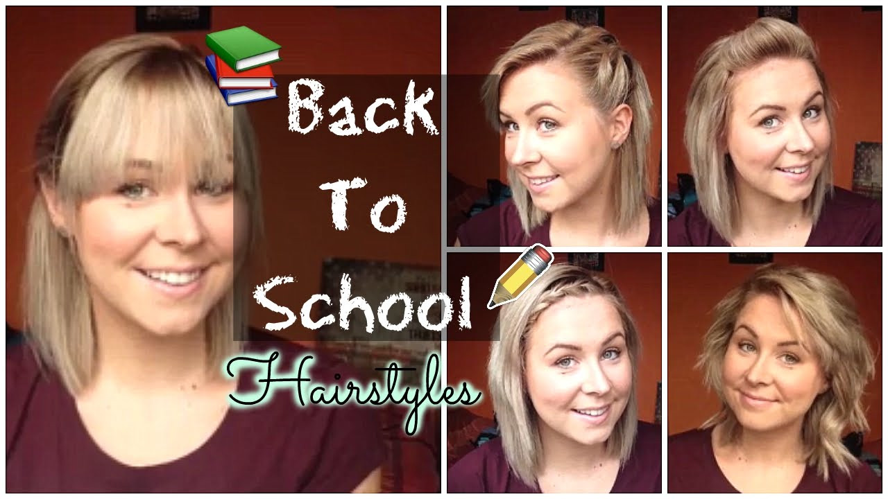 Back To School Hairstyles For Medium Length Hair
 Back To School Quick & Easy Hairstyles Shoulder Length