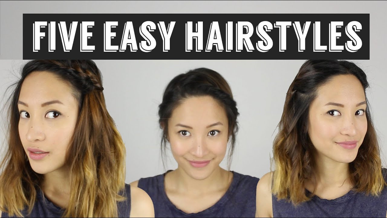 Back To School Hairstyles For Medium Length Hair
 Five Quick & Easy Hairstyles