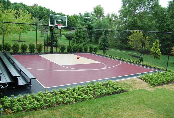 Backyard Basketball Courts
 Backyard Basketball Court Ideas To Help Your Family Be e