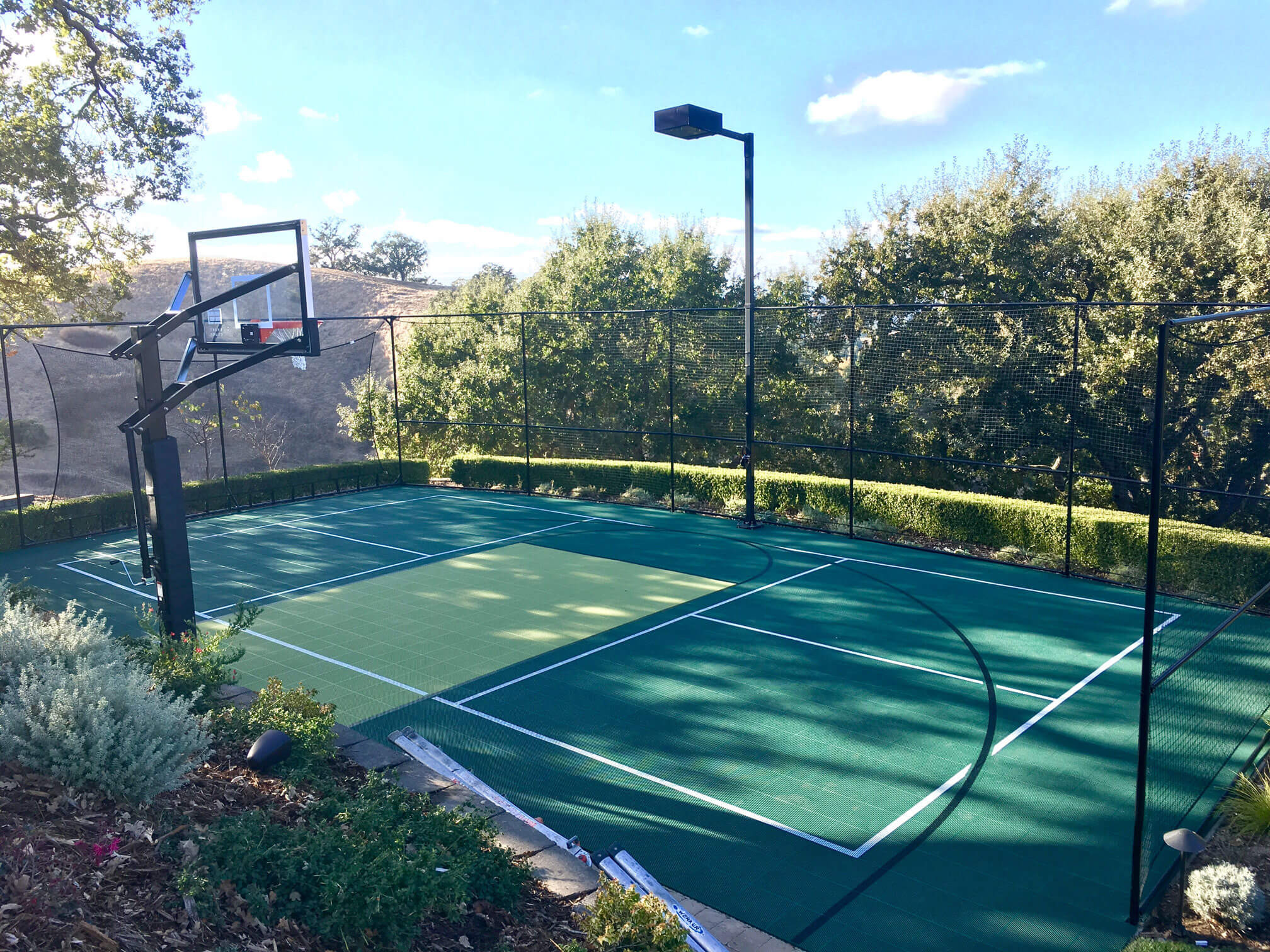 Backyard Basketball Courts
 Backyard Basketball Courts Outdoor Residential
