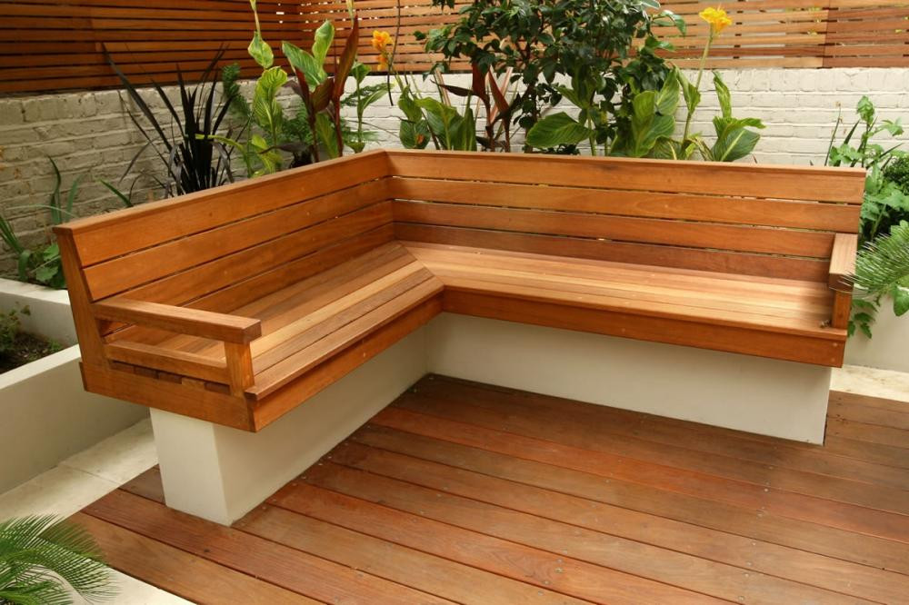 Backyard Bench Ideas
 Outdoor Corner Bench Ideas Which Are Perfect for Family