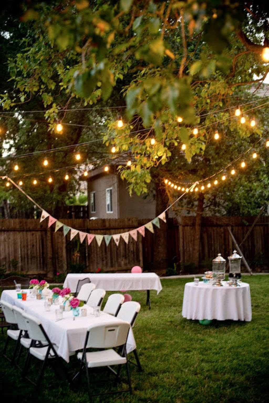 Backyard Birthday Party Decorating Ideas
 Enjoy a year end party in the backyard