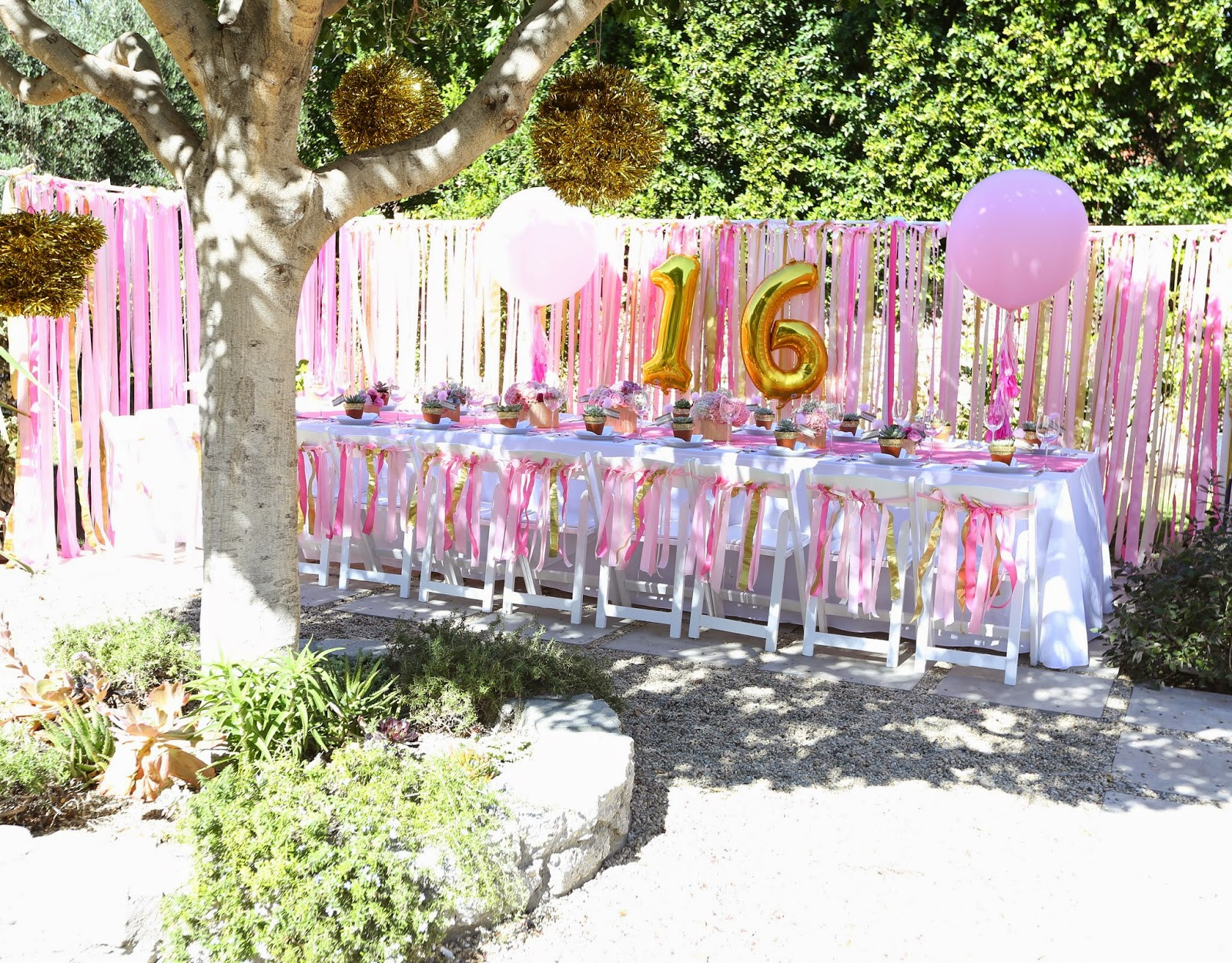 Backyard Birthday Party Ideas Sweet 16
 the COOP SWEET 16 Party at Home