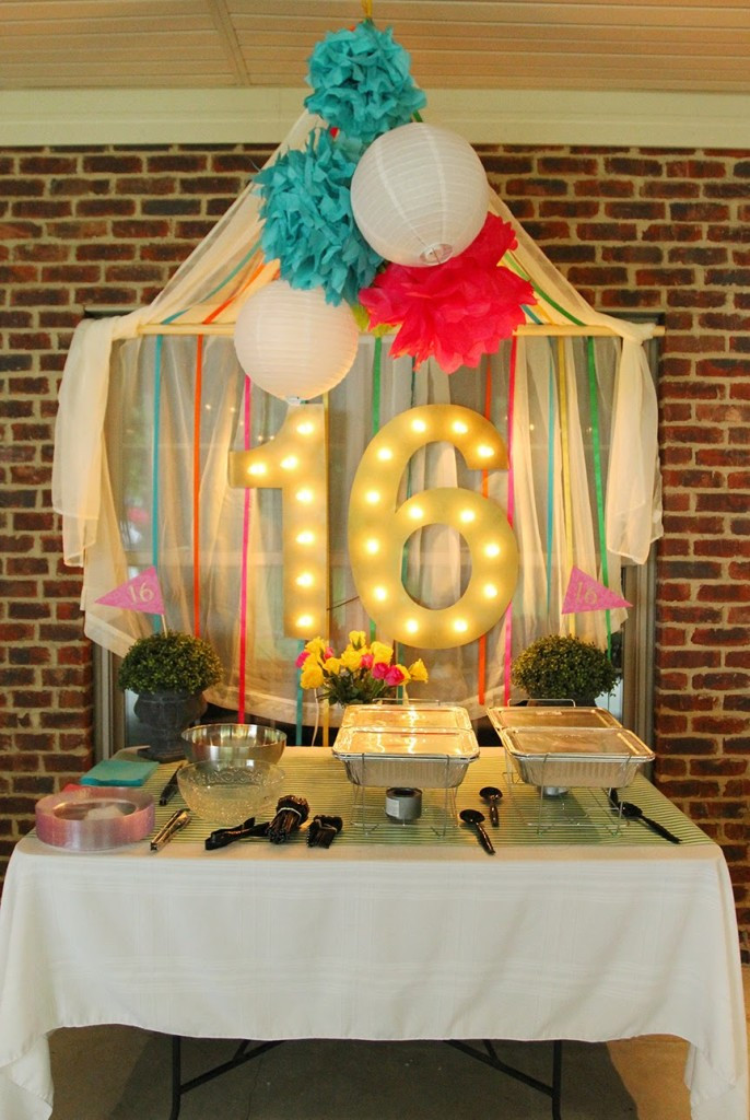 Backyard Birthday Party Ideas Sweet 16
 Sweet 16 Outdoor Movie Party Sources and How To’s