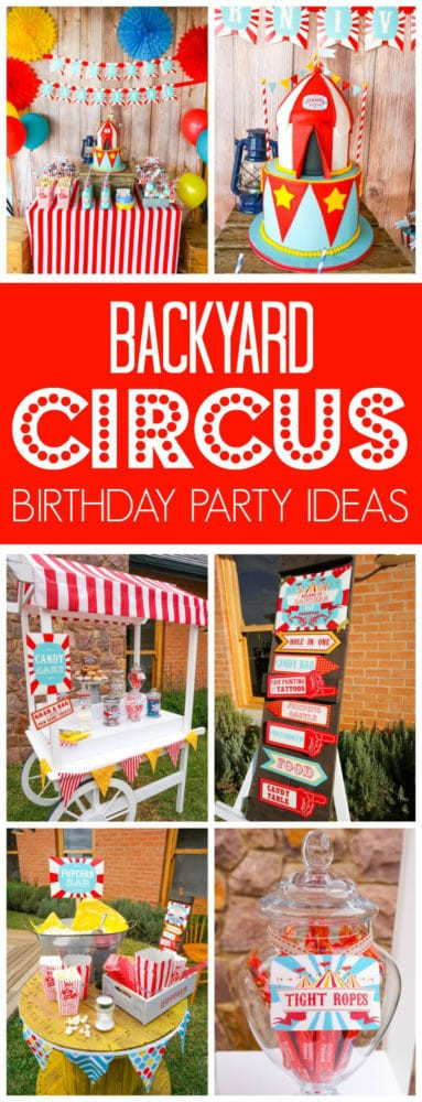 Backyard Carnival Theme Party Ideas
 Backyard Carnival Party