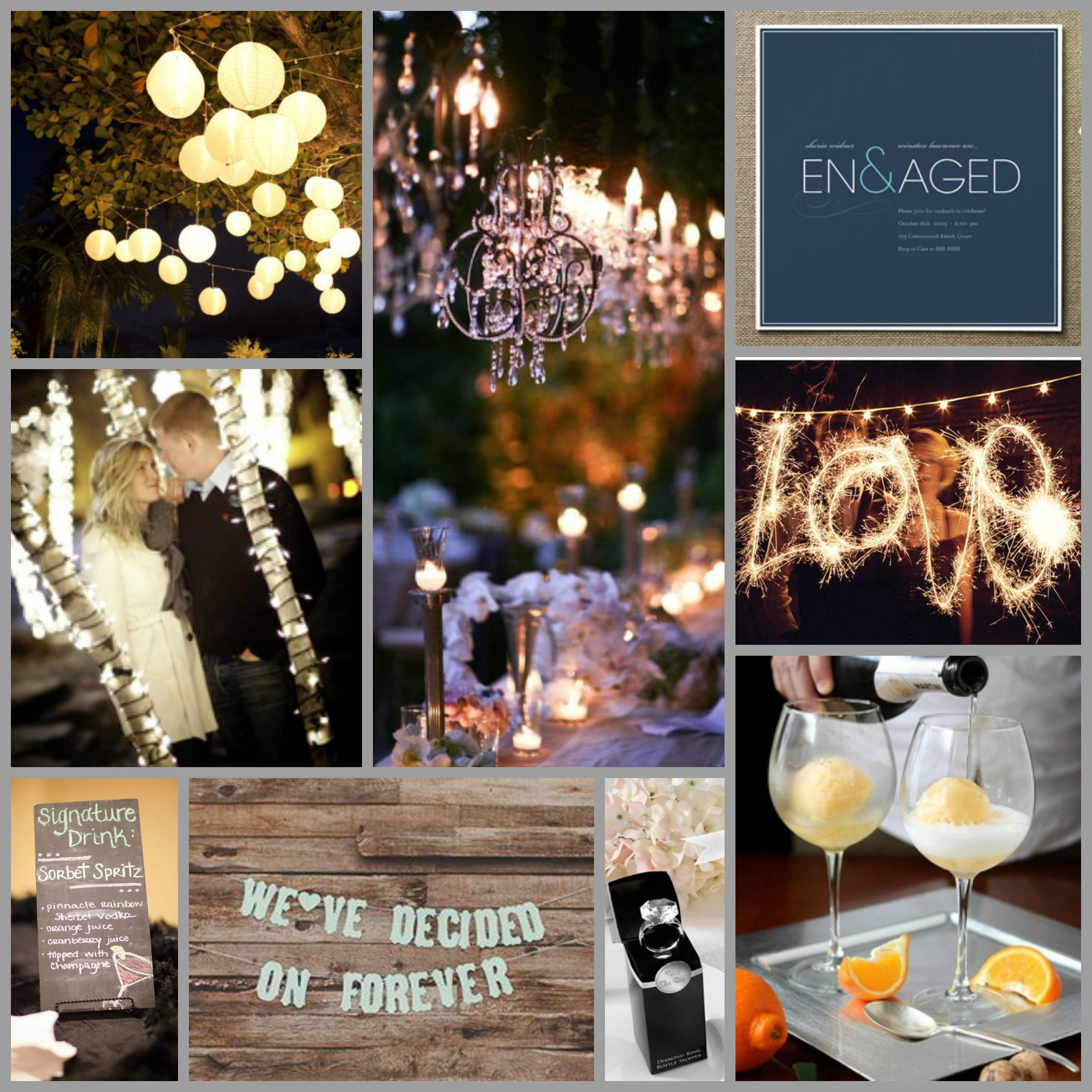 Backyard Engagement Party Decorating Ideas
 Outdoor Engagement Party Beautiful we ve decided on