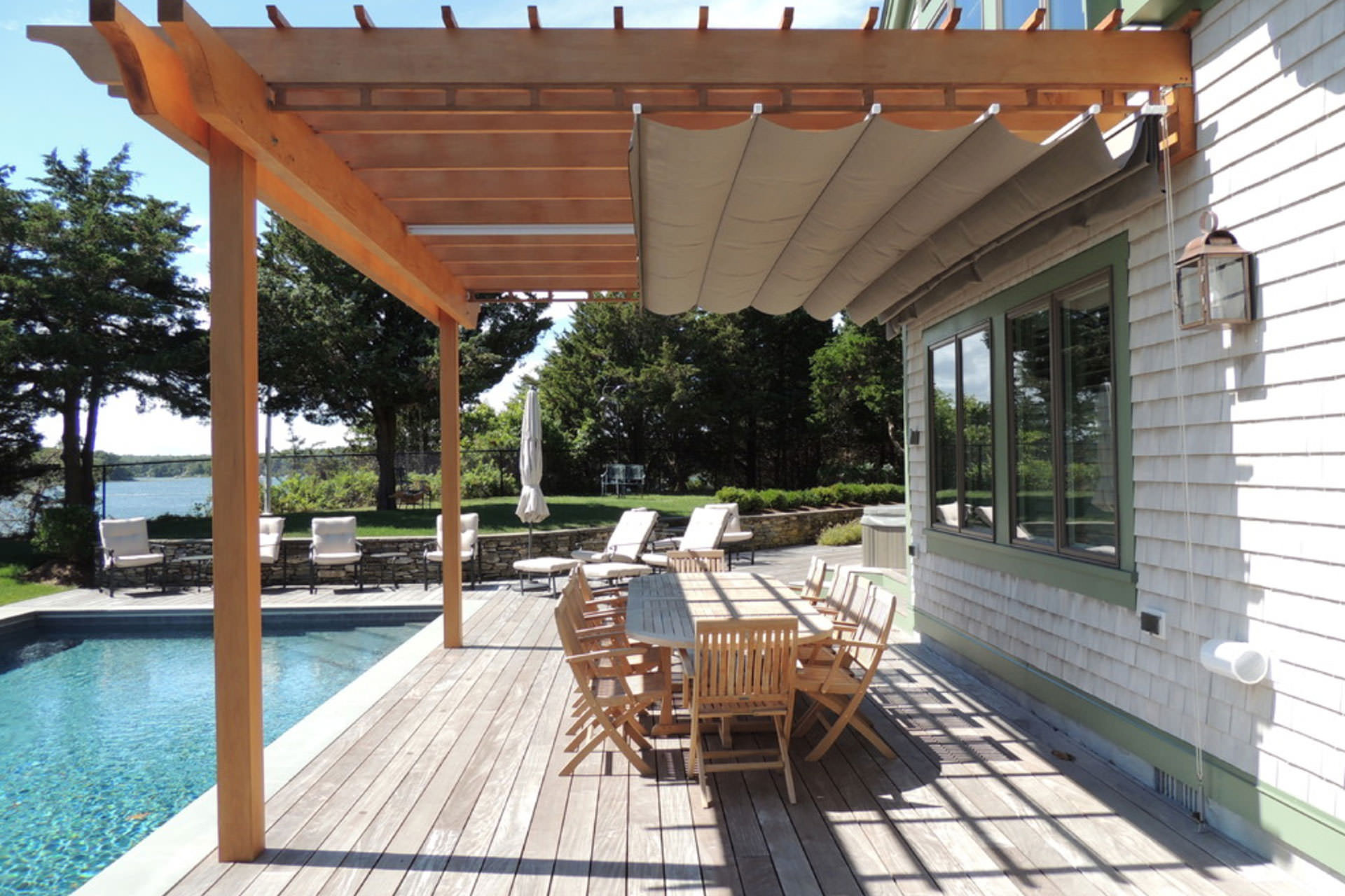 Backyard F X
 ShadeFX Adds Function and Flair to Cape Associates