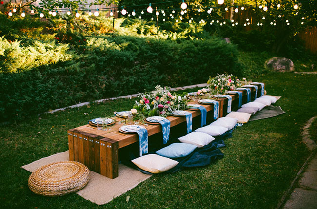 Backyard Fall Party Ideas
 10 Tips to Throw a Boho Chic Outdoor Dinner Party Green