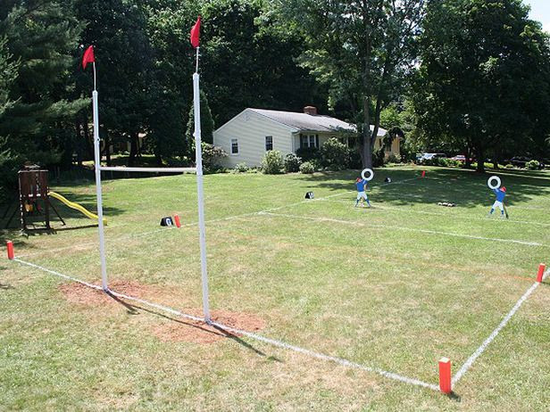 Backyard Football Goal Post
 102 best images about e day on Pinterest