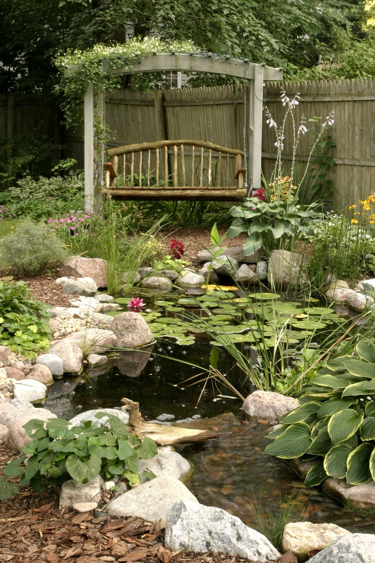 Backyard Fountain Ponds
 53 Cool Backyard Pond Design Ideas