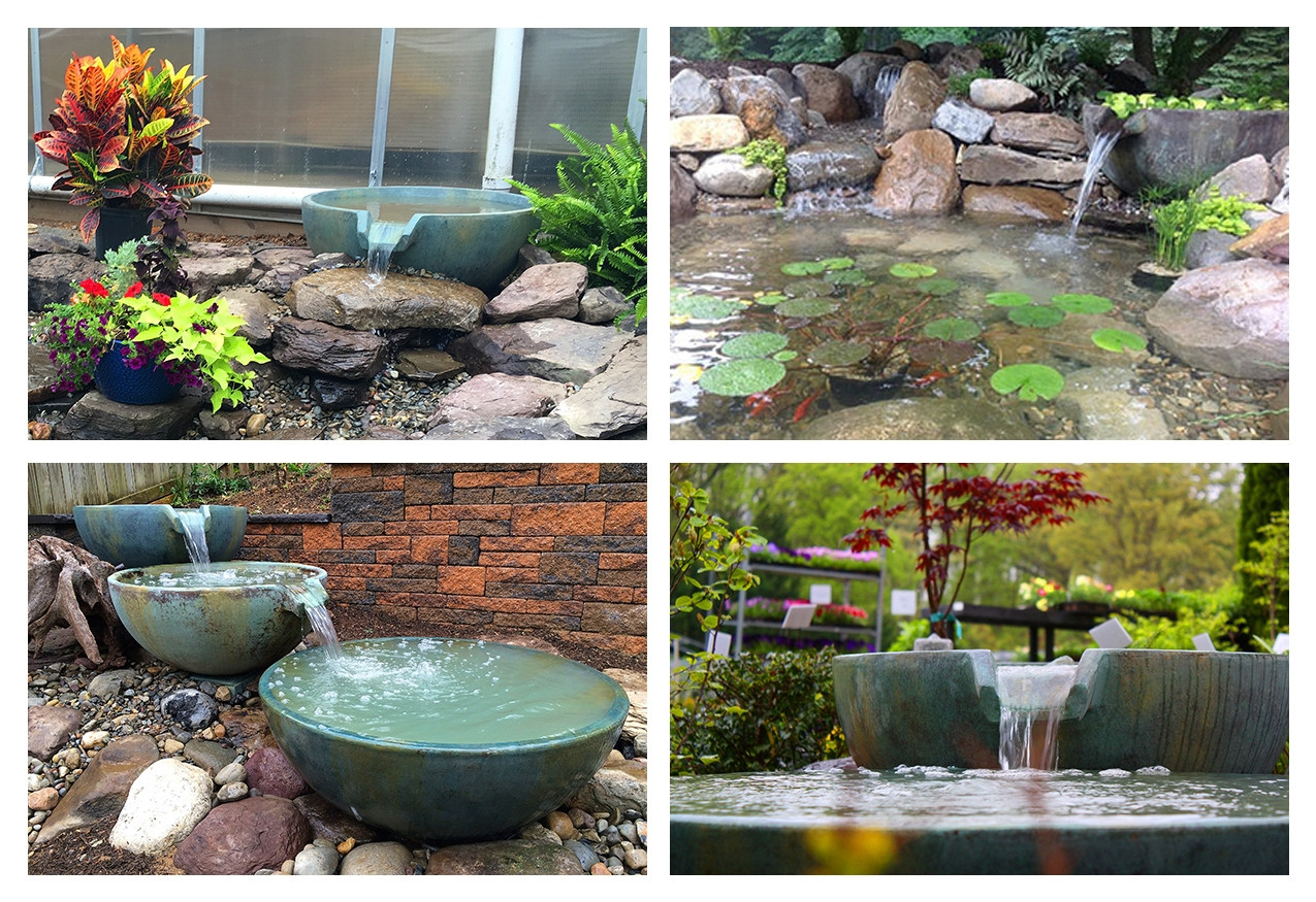 Backyard Fountain Ponds
 3 Ideas for Small Backyard Water Features