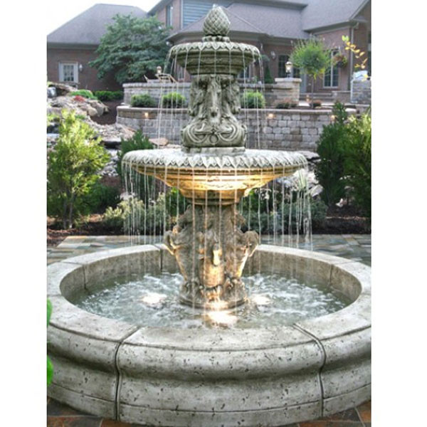 Backyard Fountain Ponds
 Outdoor Fountains with Basins
