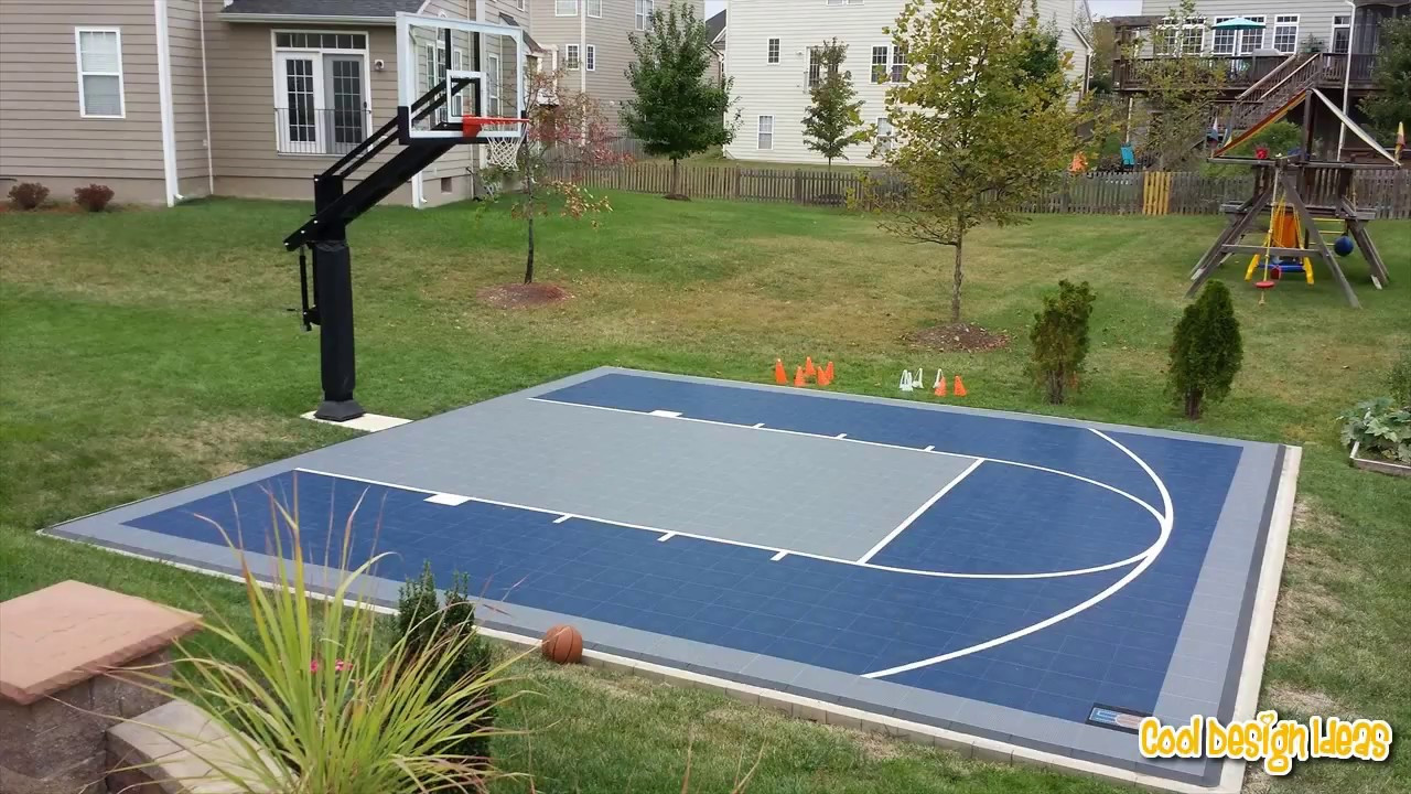 Backyard Half Court Basketball
 Backyard Basketball Court