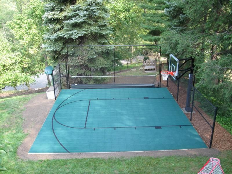 Backyard Half Court Basketball
 Half Court Basketball Court