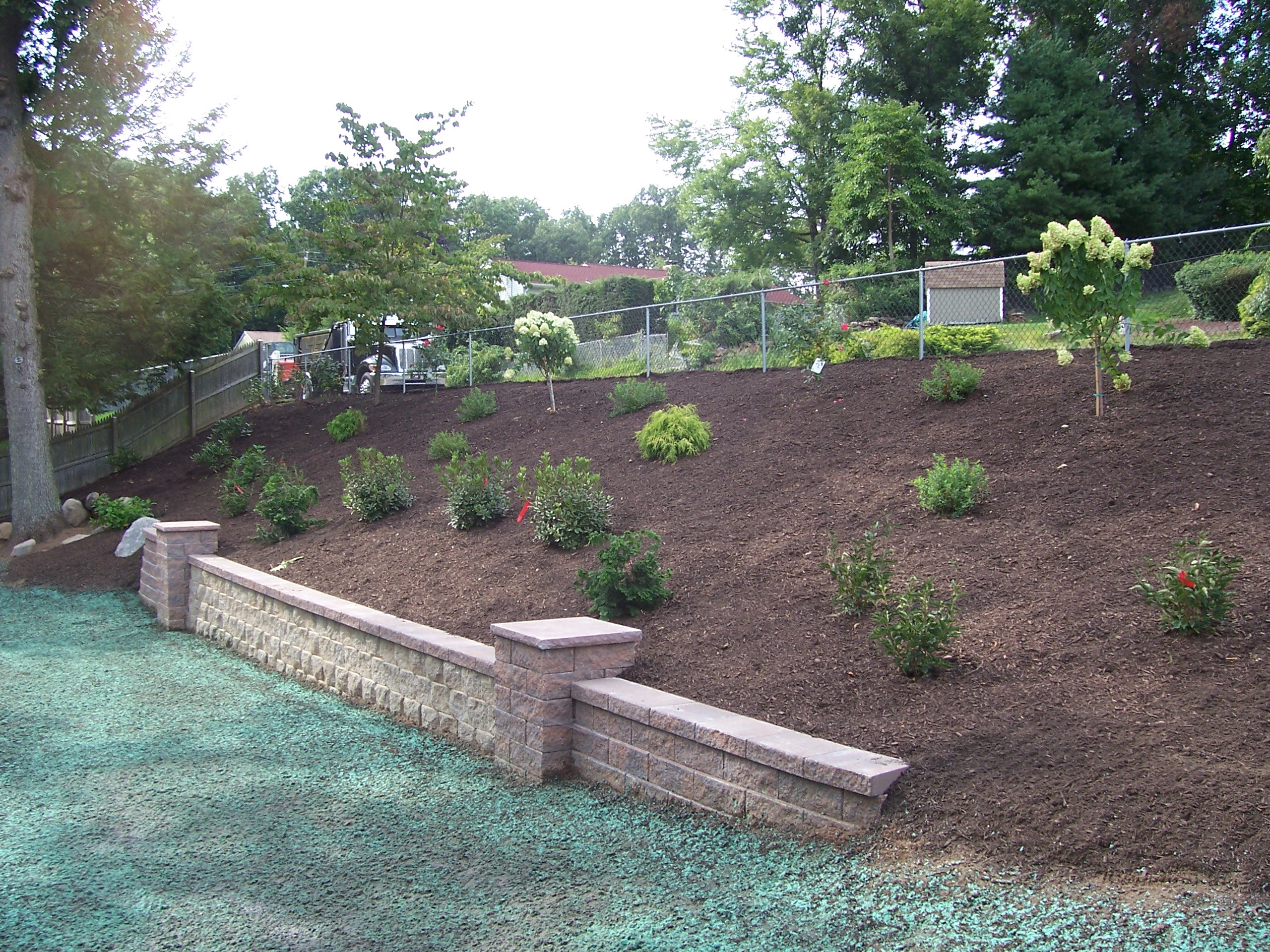 Backyard Hillside Landscaping
 Backyard Hillside Garden