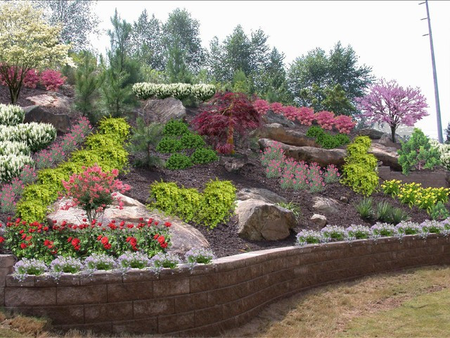 Backyard Hillside Landscaping
 Backyard Hillside Tamed