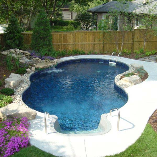 Backyard Inground Pool Ideas
 25 Fabulous Small Backyard Designs with Swimming Pool
