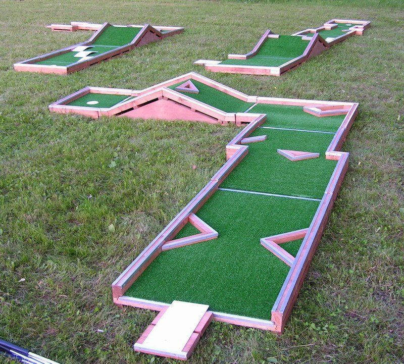 Backyard Miniature Golf
 Pin on kitchen ideas