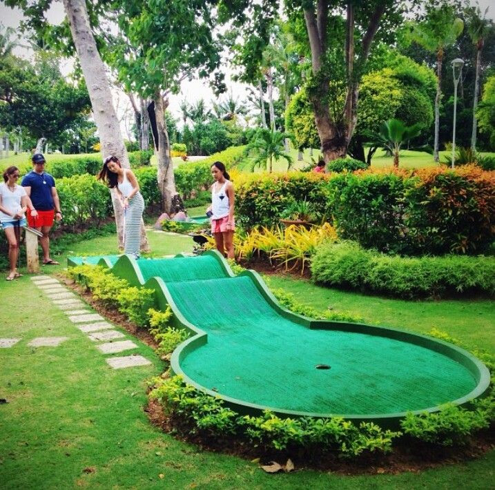 Backyard Miniature Golf
 30 best Miniature Golf Hole Idea images on Pinterest