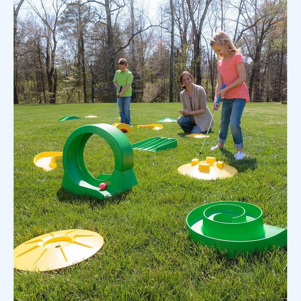 Backyard Miniature Golf Course Kits
 Design Your Own Mini Golf Deluxe Course Kit For Kids