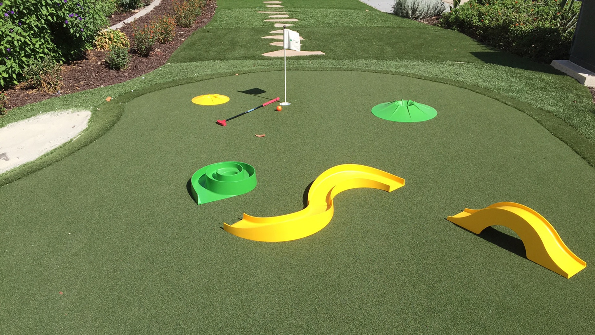 Backyard Miniature Golf
 5 Ways to Add Outdoor Play to Your Yard SYNLawn