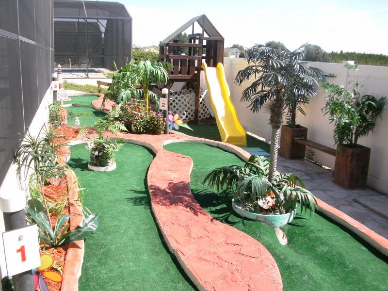 Backyard Miniature Golf
 Keeping the Kids in Mind Yard Ideas Blog