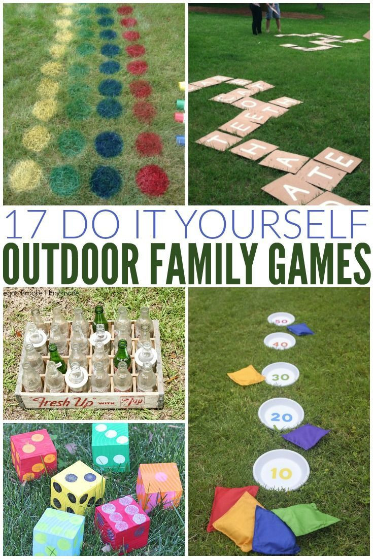 Backyard Party Games Ideas
 17 DIY Summer Outdoor Game Ideas