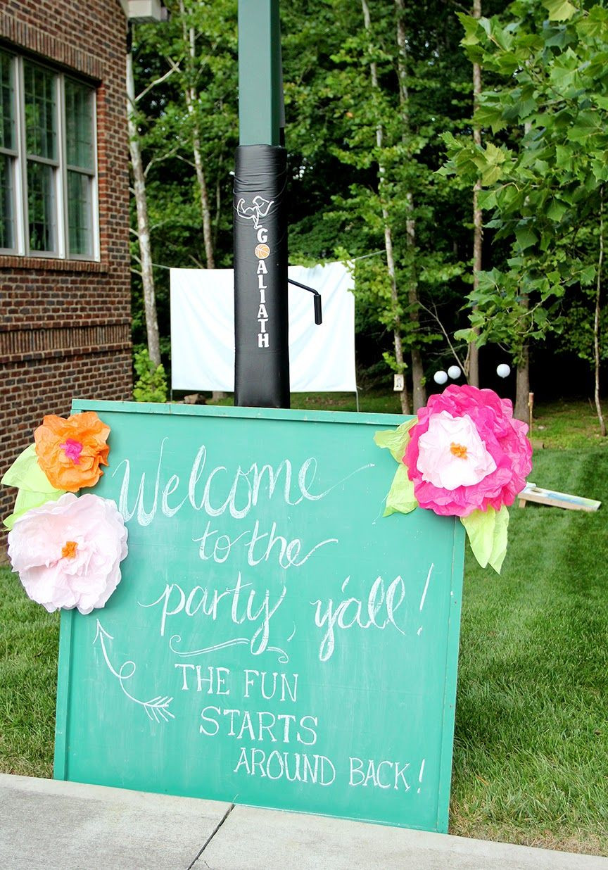 Backyard Party Ideas For Sweet 16
 Less Than Perfect Life of Bliss Abby s Sweet 16 Outdoor