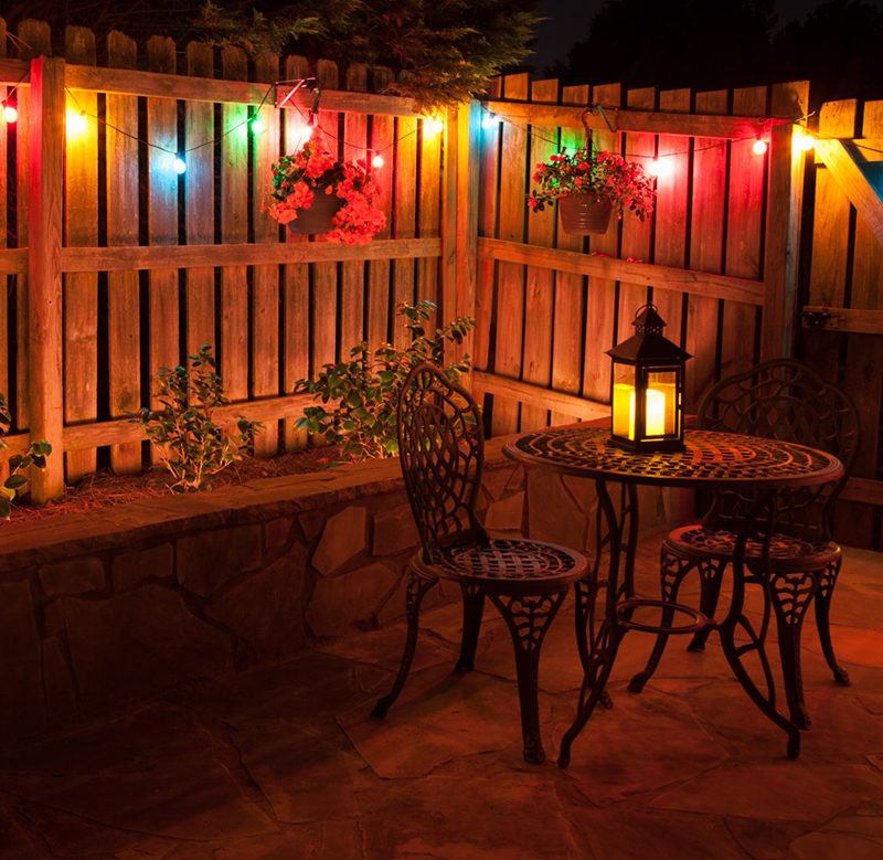 Backyard Party Lighting Ideas
 Patio Lights Yard Envy