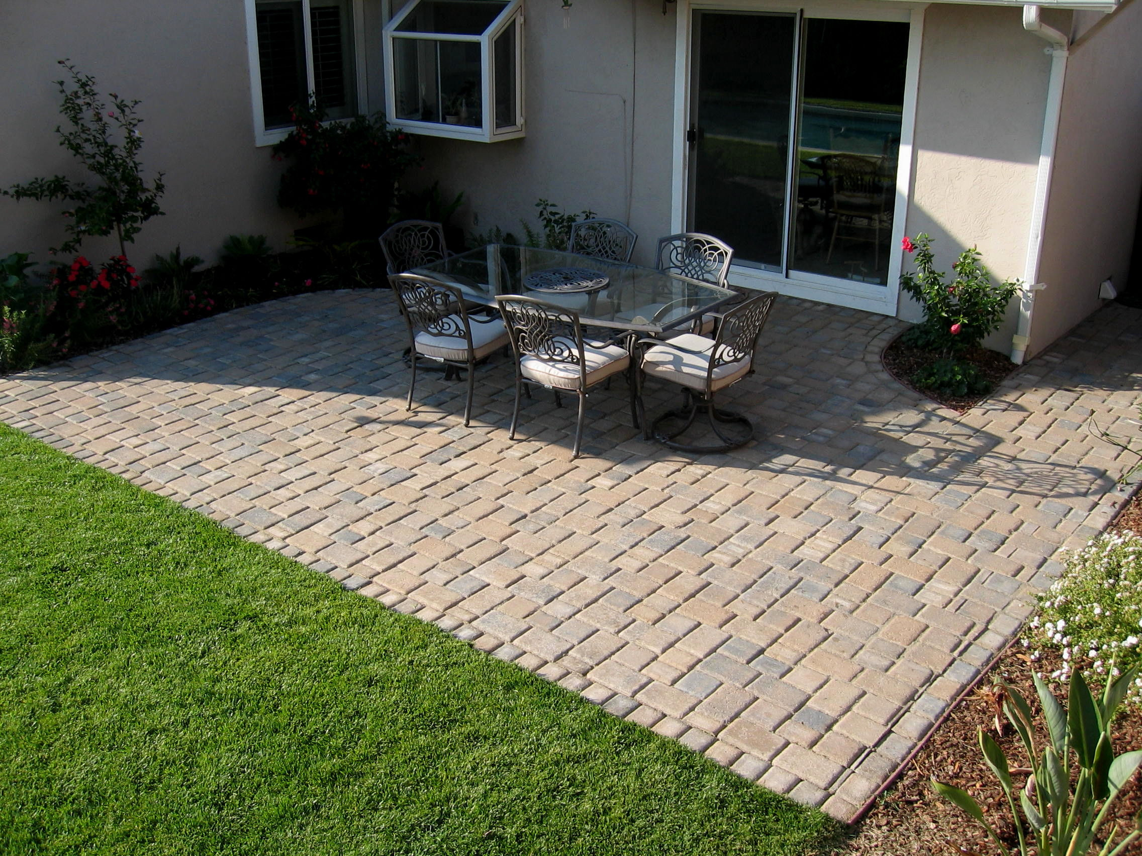 Backyard Patio Paver Design Ideas
 Patio Charming Paver Designs Pavers With Pergola Simple