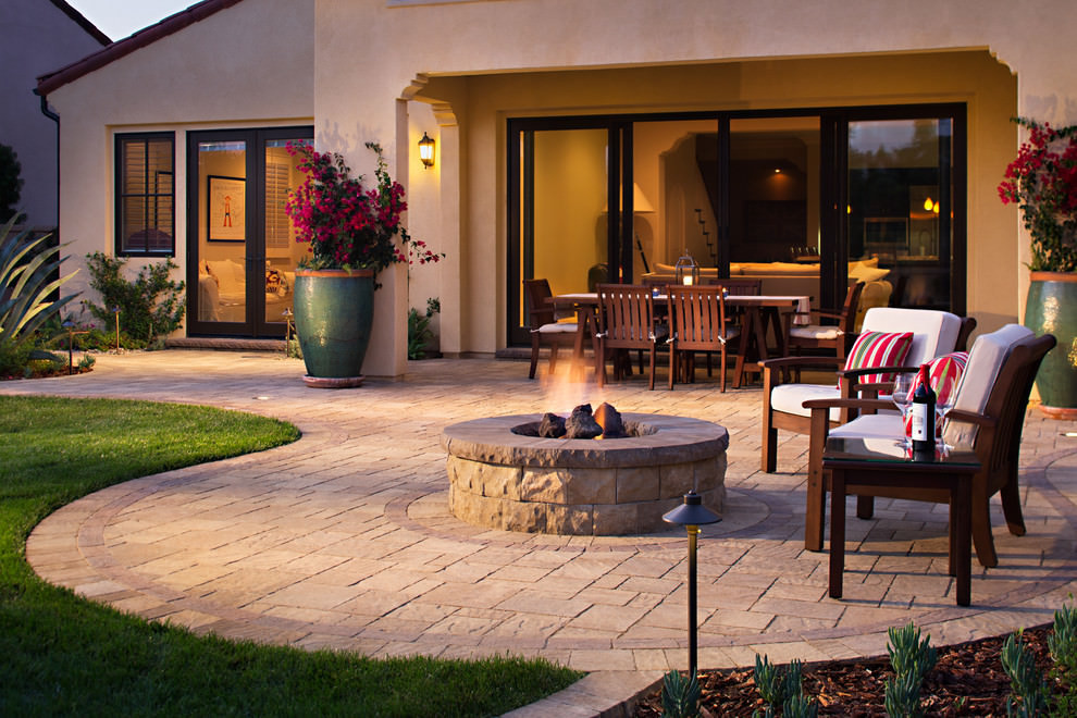 Backyard Patio Paver Design Ideas
 24 Paver Patio Designs Garden Designs