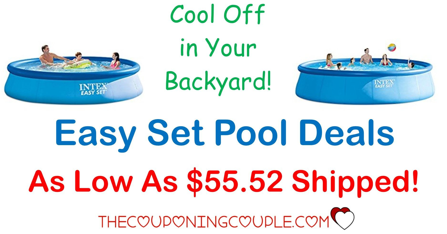 Backyard Pool Superstore Coupons
 Intex Easy Set Pool Deals As Low As $55 52 Shipped