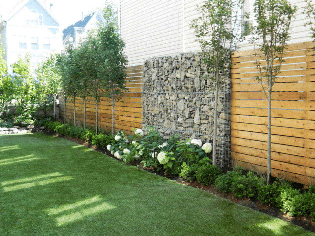 Backyard Privacy Landscaping
 Backyard Landscape And Veranda In Chicago Illinois